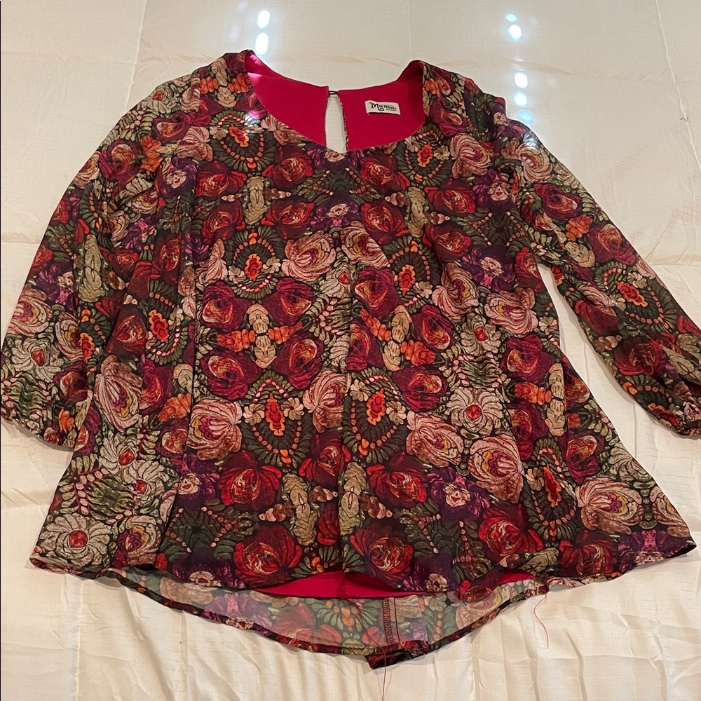 Show Me Your Mumu Floral Mini Dress - size Medium